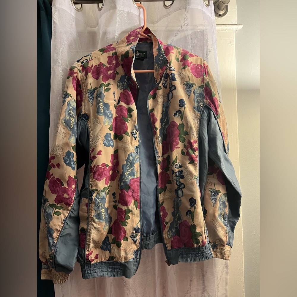 Hunt Club 80’s/90’s Style Floral Jacket